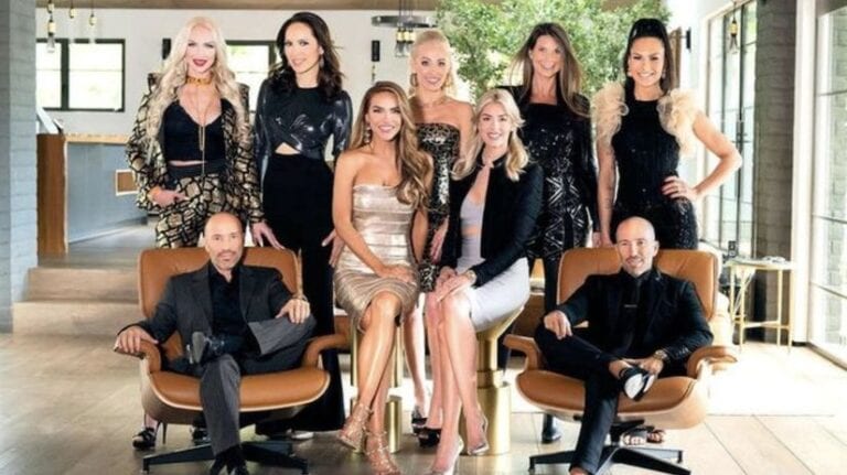 The cast of selling sunset