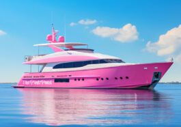 Life sized barbie yacht